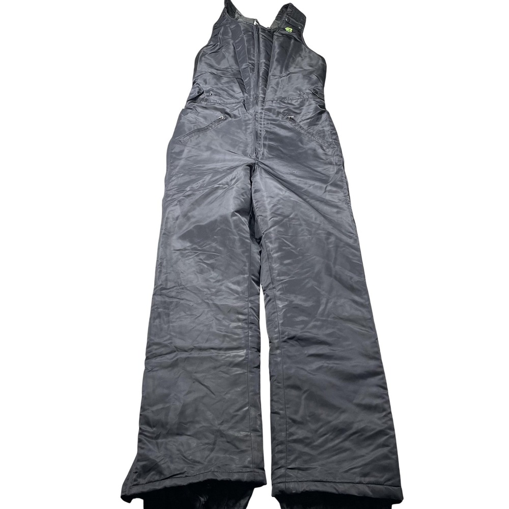 Arcticwear Snow Pants Mens MT Black Thinsulate Bib Overalls Insulated Ski USA